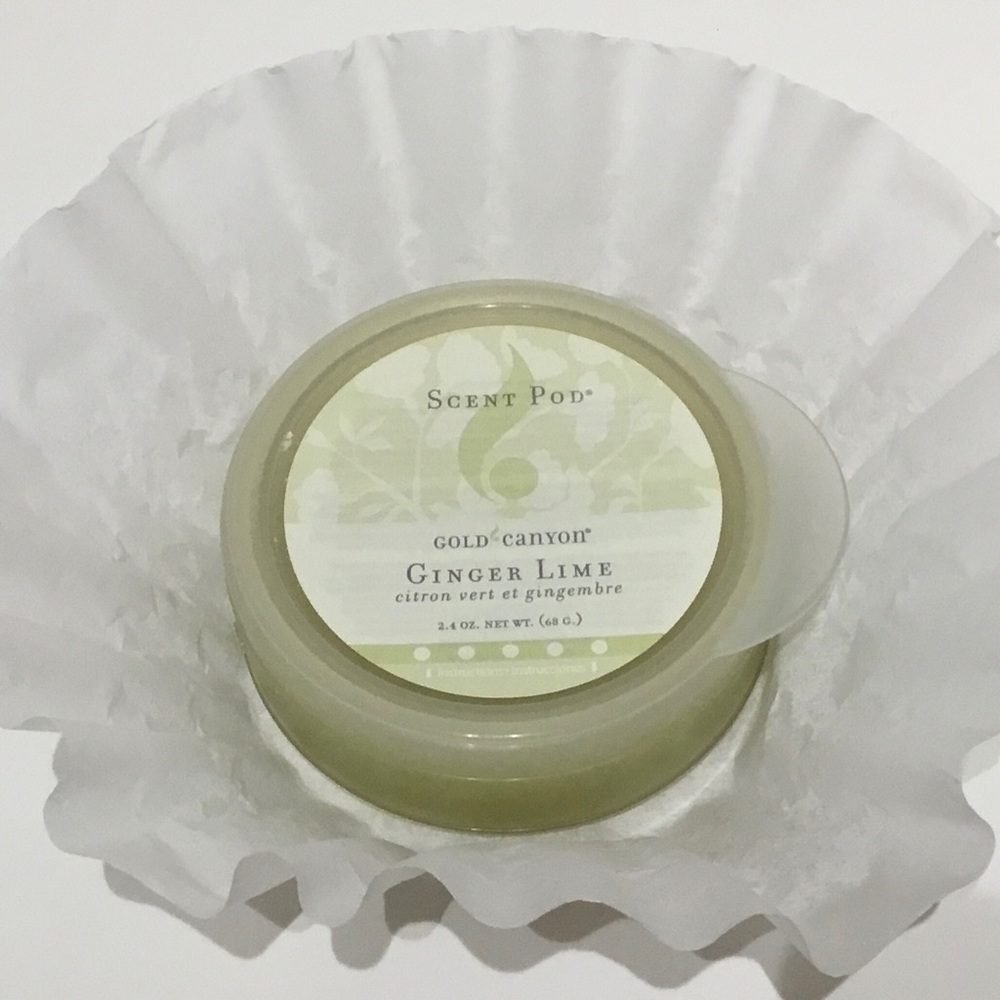 Gold Canyon Candles Ginger Lime scent pod 2.4 oz Retired.